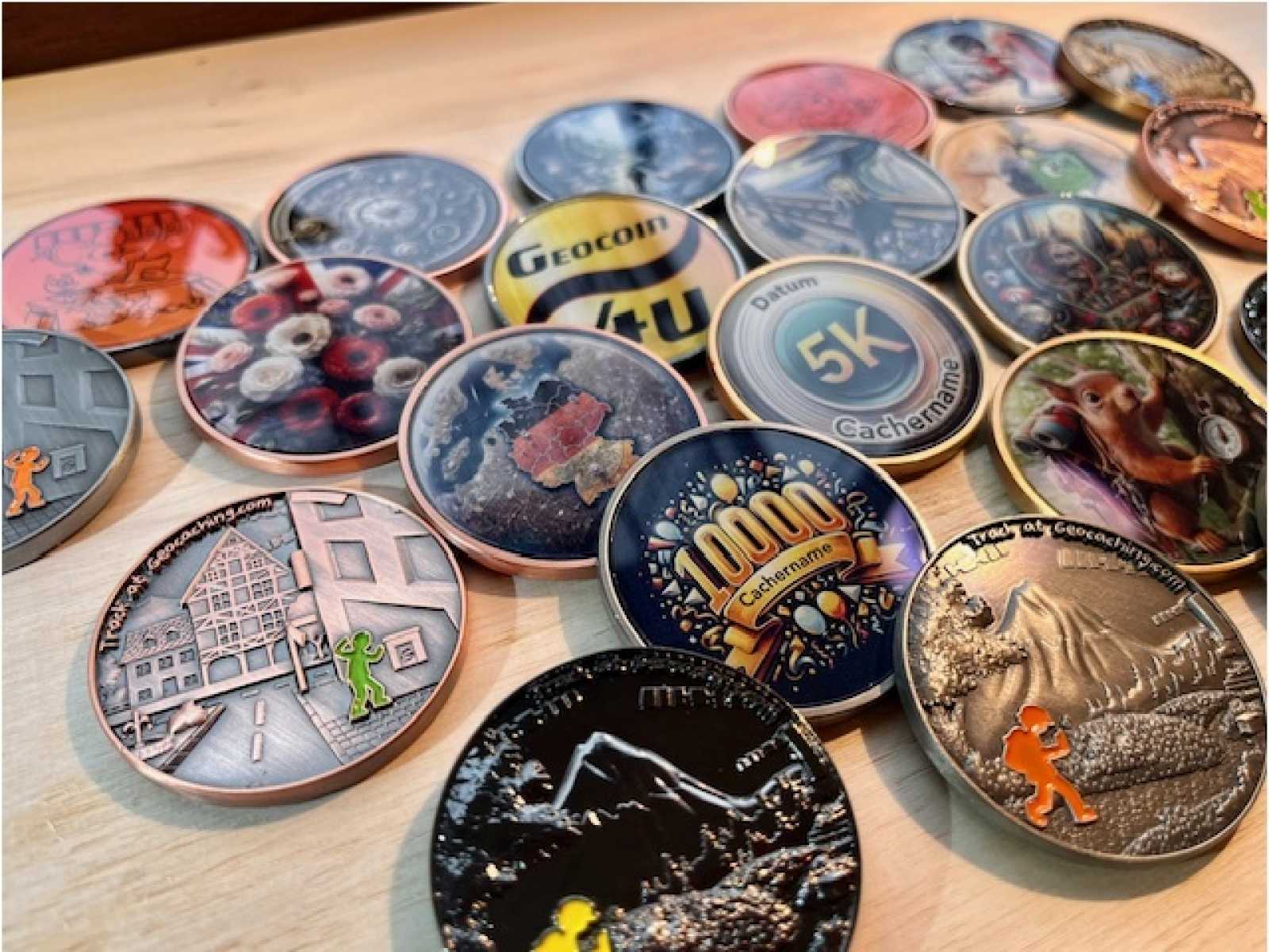 Geocoin4U - Individuelle gestaltete Geocoin ab 1 Stück